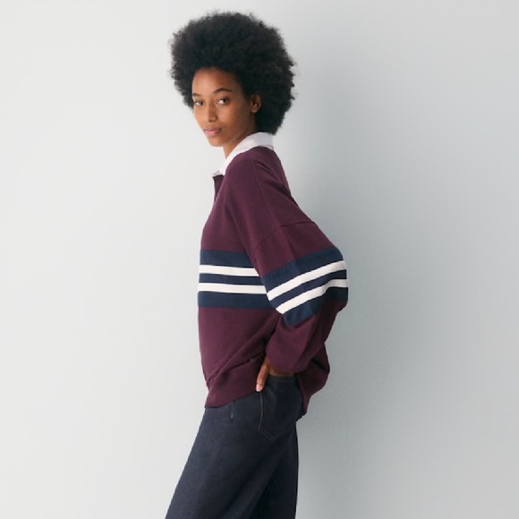 NWOT TNA Mighty Cotton™ Lomu Polo Longsleeve - Picture 2 of 9